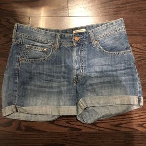 H&M Boyfriend Denim Shorts
